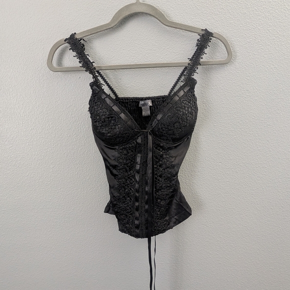 Poetry Charcoal Smocked Top - Picture 1 of 3